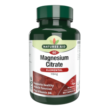 Dr. Chen Patika Natures Aid Magnézium citrát kapszula 60 db vitamin és táplálékkiegészítő