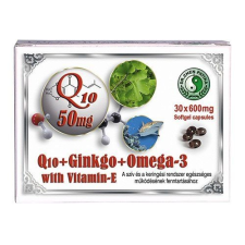  Dr. Chen Q10 50 mg + Ginkgo + Omega-3 (30 db) vitamin és táplálékkiegészítő