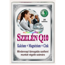 Dr. Chen Szelén Q10 Kalcium+Magnézium+Cink tabletta, 30 db gyógyhatású készítmény