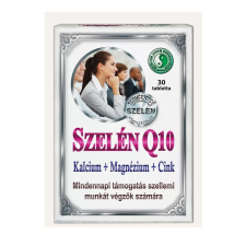Dr. Chen SZELÉN Q10 KALCIUM + MAGNÉZIUM + CINK TABLETTA - 30DB vitamin és táplálékkiegészítő