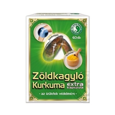 Dr. Chen zöldkagyló kurkuma extra kapszula - 60db gyógyhatású készítmény