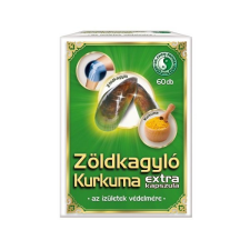  DR CHEN ZÖLDKAGYLÓ KURKUMA EXTRA KAPSZULA 60X vitamin és táplálékkiegészítő