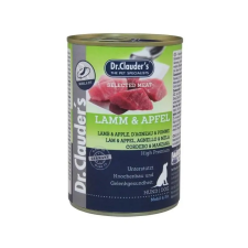  Dr. Clauder's Dog Selected Meat bárány-alma konzerv 400g kutyaeledel