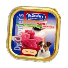 Dr.Clauder's Dr.Clauders Dog Selected Meat Kacsás alutálka 100g kutyaeledel