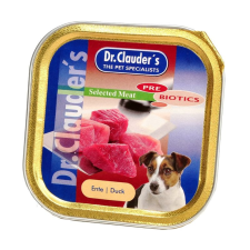 Dr.Clauders Dog Selected Meat Kacsás alutálka 100g kutyaeledel