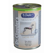 Dr.Clauders Dog Selected Meat Sensible Salmon Pure lazacos konzerv 375g kutyaeledel