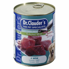 Dr.Clauders Dog Selected Meat Vadas konzerv 800g kutyaeledel