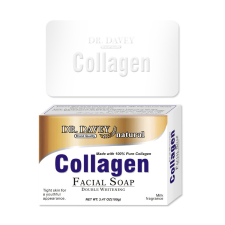  Dr. Davey natural kollagénes hidratáló hatású arctisztító szappan 100% tiszta kollagénből 100 g arctisztító