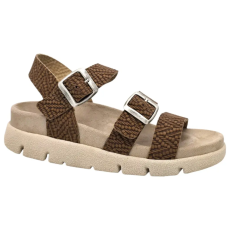 DR.FEET 16031 -es női Dr Feet bőr papucs - sotet barna