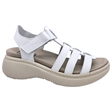 DR.FEET 18000 -es női Dr Feet bőr papucs - feher