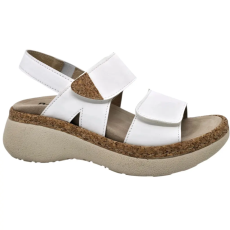 DR.FEET 21002 -es női Dr Feet bőr papucs - feher