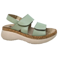 DR.FEET 21002 -es női Dr Feet bőr papucs - menta zold női papucs