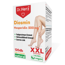  DR Herz 120 Diozmin Heszperidin 500 mg kapszula doboz XXL vitamin és táplálékkiegészítő