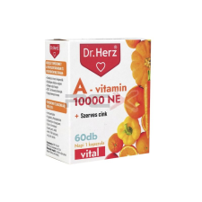  Dr. herz a-vitamin 10000 ne + szerves cink kapszula 60db vitamin és táplálékkiegészítő