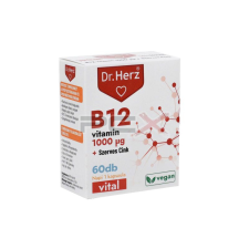  Dr.herz b12 1000 mcg + szerves cink kapszula 60db vitamin és táplálékkiegészítő
