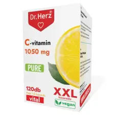  Dr. Herz C-vitamin 1050 mg PURE XXL kapszula (120 db ) vitamin és táplálékkiegészítő