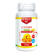  Dr.herz c vitamin+szerves cink kapszula 60 db vitamin és táplálékkiegészítő