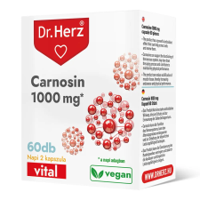 Dr Herz Carnosin 1000 mg 60 db kapszula vitamin és táplálékkiegészítő