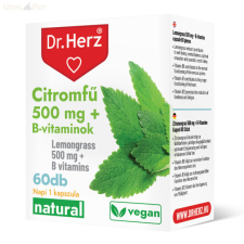  DR.HERZ CITROMFŰ+B-VITAMIN KAPSZULA 60DB gyógyhatású készítmény