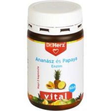 Dr Herz Dr. herz ananász-papaya enzim kapszula 60 db vitamin és táplálékkiegészítő
