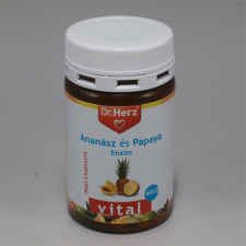 Dr Herz Dr.herz ananász-papaya enzim kapszula 60 db gyógyhatású készítmény
