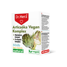Dr. Herz DR Herz Articsóka 400mg 60 db vegan kapszula vitamin és táplálékkiegészítő