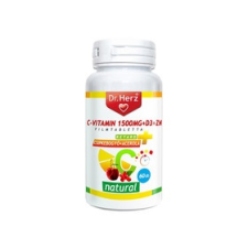 Dr. Herz DR Herz C-vitamin 1500mg+D3+Zn csipkebogyóval acerolával 60db vitamin és táplálékkiegészítő