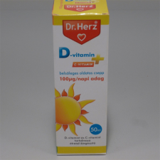 Dr Herz Dr.herz d-vitamin csepp 50 ml vitamin és táplálékkiegészítő