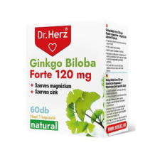 Dr. Herz Dr.Herz Ginkgo Biloba Forte 120 mg 60db gyógyhatású készítmény