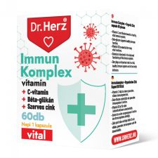 Dr Herz Dr.herz immun komplex kapszula 60 db vitamin és táplálékkiegészítő