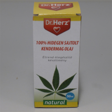 Dr Herz Dr.herz kendermag olaj 100% hidegen sajtolt 50 ml gyógyhatású készítmény
