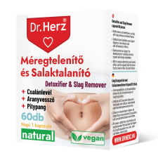 Dr Herz Dr.herz méregtelenítő és salaktalanító kapszula 60 db vitamin és táplálékkiegészítő