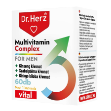 Dr Herz Dr.herz multivitamin férfiaknak kapszula 60 db vitamin és táplálékkiegészítő