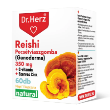 Dr Herz Dr.herz reishi 350mg+c-vitamin+szerves cink kapszula 60 db gyógyhatású készítmény