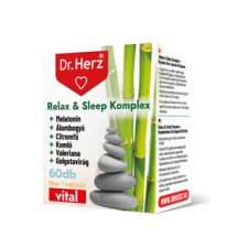 Dr. Herz Dr.Herz Relax & Sleep Komplex 60db kapszula vitamin és táplálékkiegészítő