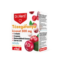 Dr Herz Dr. Herz Tőzegáfonya kivonat 500 mg 60 db kapszula vitamin és táplálékkiegészítő