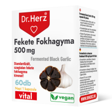 Dr. Herz Fekete fokhagyma kapszula (60 db) vitamin és táplálékkiegészítő
