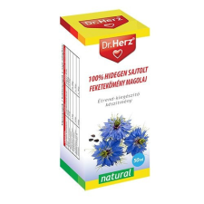  Dr.herz feketekömény magolaj 100% hidegen sajtolt 50 ml gyógyhatású készítmény