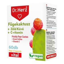 Dr. Herz Fügekaktusz+Zöld kávé+C-vitamin kapszula 60db vitamin és táplálékkiegészítő