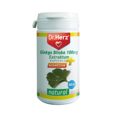 Dr. Herz Ginkgo Biloba forte 120mg + Magnézium kapszula 60 db vitamin és táplálékkiegészítő