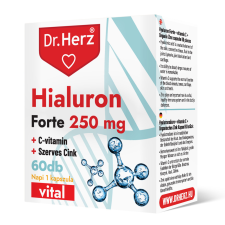  Dr. Herz Hialuron Forte 250 mg kapszula 60 db DOBOZOS vitamin és táplálékkiegészítő