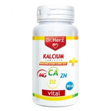  Dr. herz kalcium+magnezium+cink+d3 tabletta 90 db vitamin és táplálékkiegészítő