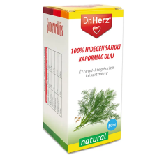 Dr. Herz Kapormag olaj 100% hidegen sajtolt 50ml vitamin és táplálékkiegészítő