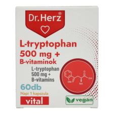  DR.HERZ L-TRYPTOPHAN+B-VIT. KAPSZ. 60DB gyógyhatású készítmény