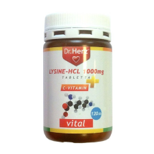  DR HERZ LYSINE 1000MG +C VIT.TABL. 120X vitamin és táplálékkiegészítő