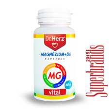 Dr. Herz Magnézium + B-komlex kapszula (60 db) vitamin és táplálékkiegészítő