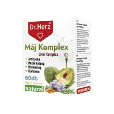 Dr Herz Máj Komplex 60 db kapszula vitamin és táplálékkiegészítő