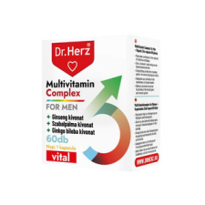 Dr. Herz Multivitamin Férfiaknak 60 db kapszula vitamin és táplálékkiegészítő