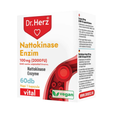  Dr. Herz Nattokinase enzim 100 mg 2000 FU kapszula 60x vitamin és táplálékkiegészítő