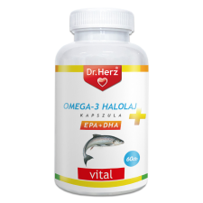  Dr. Herz Omega-3 Halolaj 1000mg lágyzselatin kapszula 60db vitamin és táplálékkiegészítő